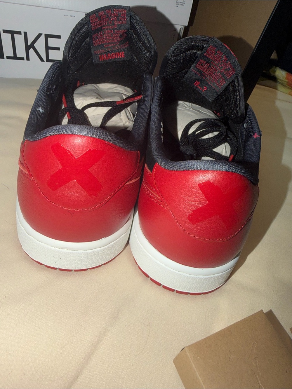 Jordan 1 Low OG “Banned” (Men’s 10.5) - Picture 6 of 8